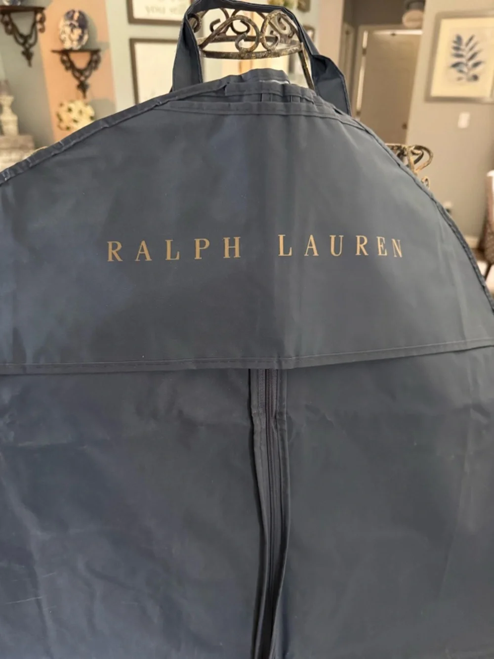 Ralph Lauren Garment Bag Dark Blue Travel Bag